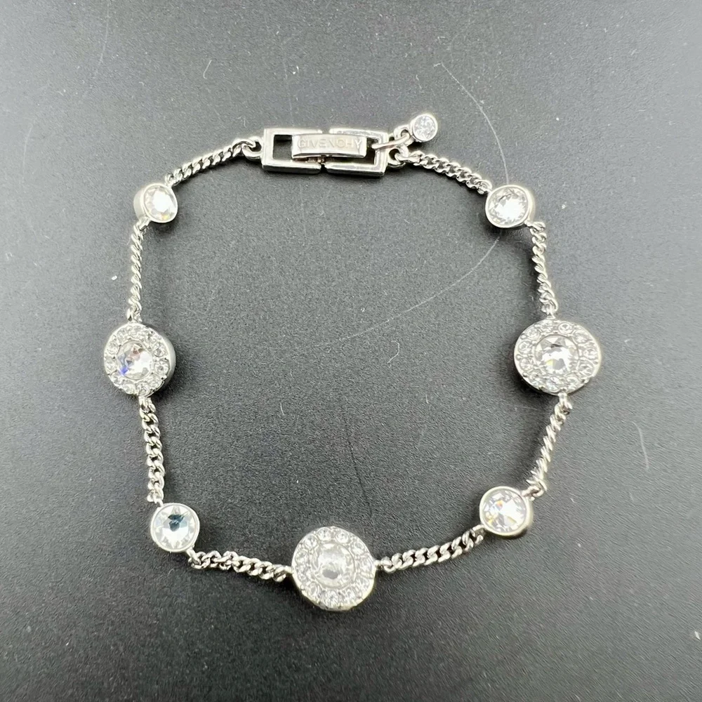Givenchy Crystal Chain Bracelet - Picture 6 of 9